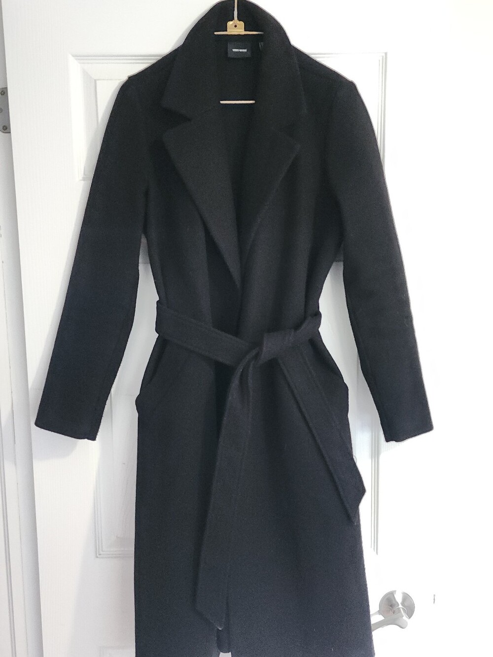 Vero Moda Black Belted Coat
